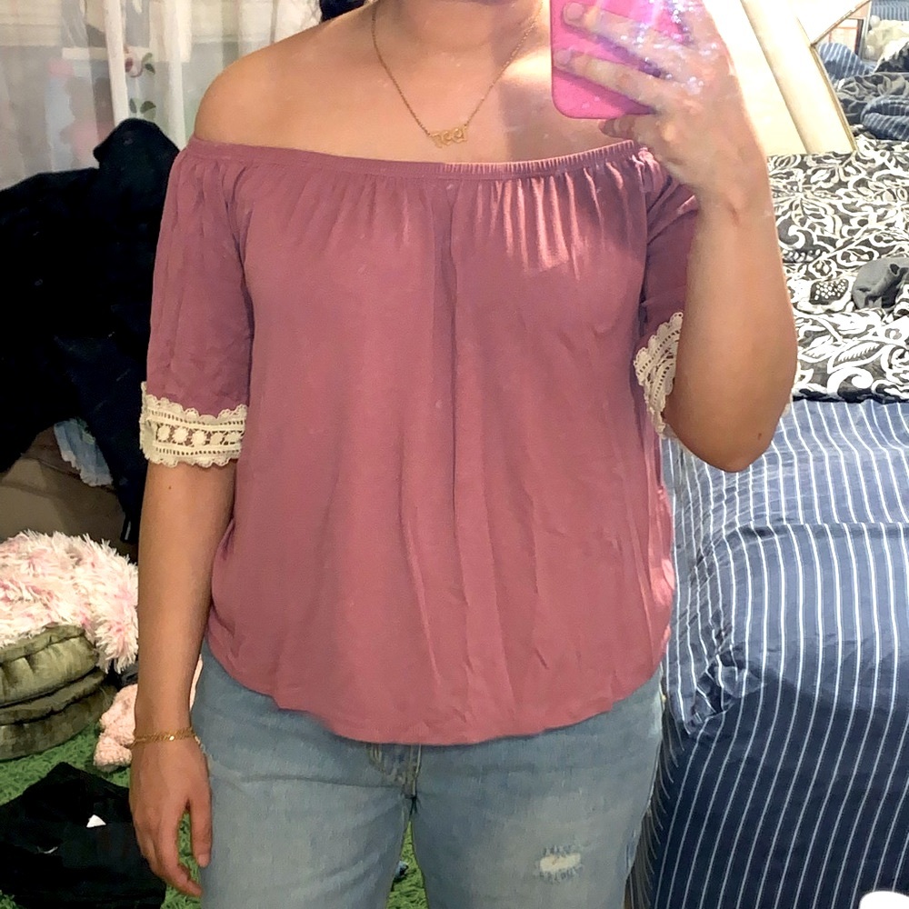 Off the shoulder top